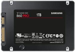 Dysk SSD Samsung 860 Pro 1 TB 2.5" SATA III (MZ-76P1T0E) 2
