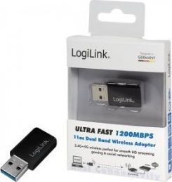 Adapter bluetooth LogiLink LogiLink WLAN 802.11ac 1200Mbps USB 3.0 Adapter, 2T2R 1