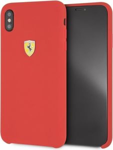 Ferrari Hardcase FESSIHCI65RE iPhone Xs Max czerwony/red Silicone 1