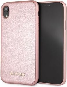 Guess Guess GUHCI61IGLRG iPhone Xr rose gold /różowo-złoty hard case Iridescent 1