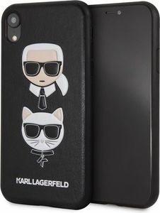 Karl Lagerfeld Karl Lagerfeld KLHCI61KICKC iPhone Xr hardcase czarny/black Karl & Choupette 1