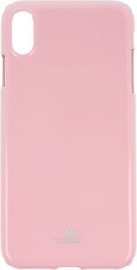 Mercury Mercury Jelly Case iPhone Xs Max jasnoró żowy /pink 1