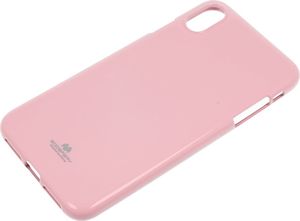 Mercury Mercury Jelly Case iPhone Xs Max jasnoró żowy /pink 4