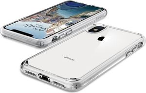 Spigen Nakładka Ultra Hybrid Crystal do Apple iPhone XS Max przezroczysta 8