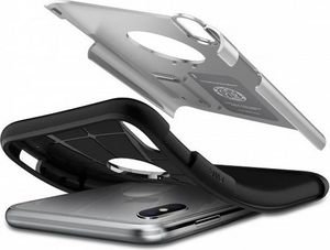 Spigen Nakładka Slim Armor iPhone Xs Max srebrna 8