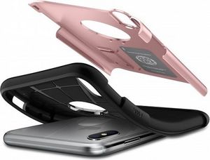 Spigen Nakładka Slim Armor iPhone Xs Max różowe złoto 6