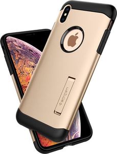 Spigen Nakładka Slim Armor iPhone Xs Max szampańskie złoto 2