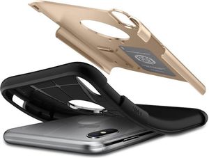 Spigen Nakładka Slim Armor iPhone Xs Max szampańskie złoto 4