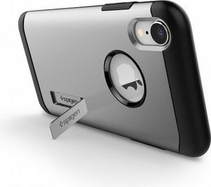 Spigen Nakładka Slim Armor iPhone XR srebrna 6