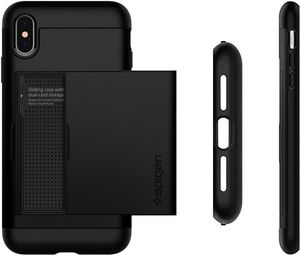 Spigen Nakładka Slim Armor CS do Apple iPhone XS Max czarna 3