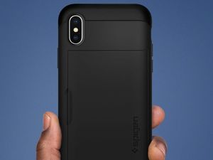 Spigen Nakładka Slim Armor CS do Apple iPhone XS Max czarna 5