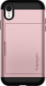 Spigen Nakładka Slim Armor CS do Apple iPhone XR różowe złoto 3