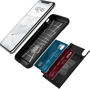 Spigen Nakładka Slim Armor CS do Apple iPhone XR czarna 7