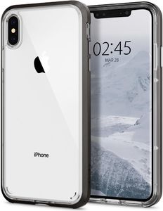 Spigen Nakładka Neo Hybrid Crystal do Apple iPhone Xs Max szaro-przezroczyste 3