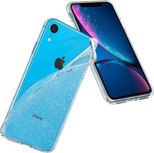 Spigen Nakładka Liquid Crystal Glitter do Apple iPhone XR przezroczysta 4
