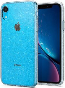 Spigen Nakładka Liquid Crystal Glitter do Apple iPhone XR przezroczysta 5