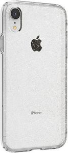 Spigen Nakładka Liquid Crystal Glitter do Apple iPhone XR przezroczysta 8