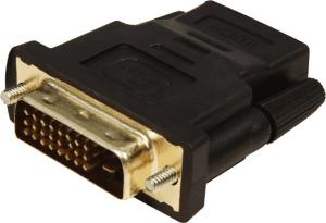 Adapter AV HDMI - DVI-D czarny (77401) 1