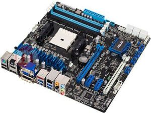 Płyta główna Asus F2A85-M PRO A85X (2xPCX/VGA/DZW/GLAN/SATA3/USB3/RAID/DDR3/CROSSFIRE) 1