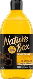 Nature Box Macadamia Oil Żel pod prysznic wygładzający 385ml 1