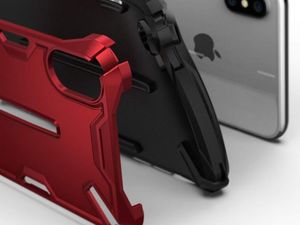 Ringke Etui Ringke Dual X Apple iPhone XS Max Iron Red 5