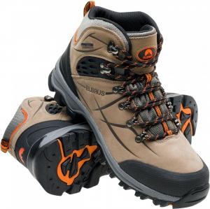 Buty trekkingowe męskie Elbrus Buty męskie Mandoza Mid WP Clay / Middle / Grey / Orange r. 41 3