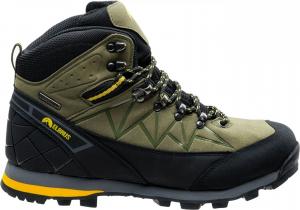 Buty trekkingowe męskie Elbrus Buty męskie Muerto Mid WP Light Khaki / Black / Yellow r. 44 1