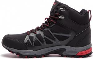 Buty trekkingowe męskie Hi-Tec Buty męskie Sakura Mid Wp Black/High Risk Red r. 42 2