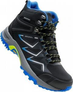 Buty trekkingowe męskie Hi-Tec Buty męskie Reiko Mid WP Black / Middle Grey / Lime r. 43 6