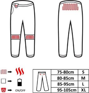 Glovii Spodnie męskie zielone r. XL (GP1C) 8