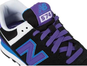 New Balance Buty damskie WL574MOX czarno-fioletowe r. 37 7