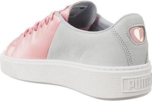 Puma Buty damskie Basket Platform Valentine Grey Dawn biało-różowe r. 37.5 2