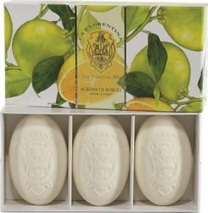 La Florentina Hand Soap mydło do rąk Boboli Citrus 3x150g 1