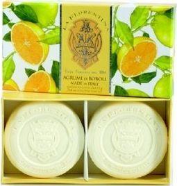 La Florentina Sculpted Soap mydło do ciała Boboli Citrus 2x115g 1