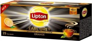Lipton Earl Grey Orange herbata czarna Pomarańcza 25 torebek 1