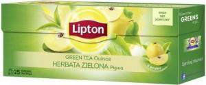 Lipton Green Tea herbata zielona Pigwa 25 torebek 1