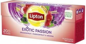 Lipton Herbata owocowa Exotic Passion 20 torebek 1