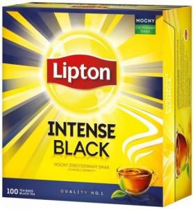 Lipton Intense Black herbata czarna 100 torebek 1