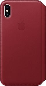 Apple Apple iPhone XS Max Leather Folio (PRODUCT) RED 1