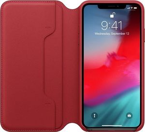 Apple Apple iPhone XS Max Leather Folio (PRODUCT) RED 4