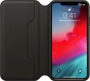 Apple Apple iPhone XS Max Leather Folio czarny 2