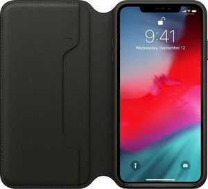 Apple Apple iPhone XS Max Leather Folio czarny 4