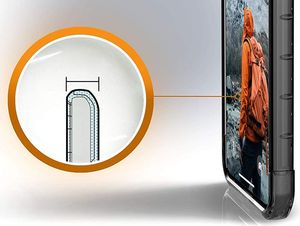 UAG UAG Plyo Cover do iPhone XS Max czarny przezroczysty 8