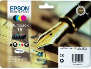 Tusz Epson zestaw tuszy T1626 (C13T16264010) Multi Pack (CMYK) 1