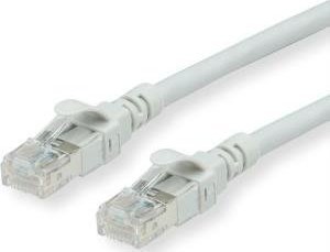 Roline ROLINE - Patch- Cable - RJ- 45 (M) to RJ- 45 (M) - 3 m - UTP - CAT 6 - halogen free, shaped, stranded - gray (21.15.2503) 1