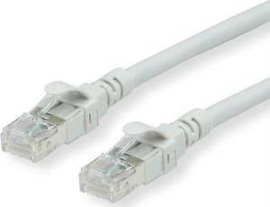 Roline Patchcord - RJ - 45-30 cm - UTP - CAT 6a - bezhalogenowy,linka - szary (21.15.2981) 1