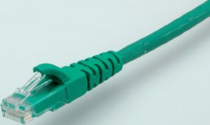 Roline ROLINE - Patch- Cable - RJ- 45 (M) to RJ- 45 (M) - 20 m - UTP - CAT 6 - halogen free, shaped, without Haken, stranded - green, RAL 6029 (21.15.2039) 1