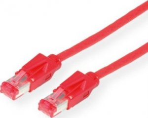 Datwyler Dätwyler DATWYLER - Patch- Cable - RJ- 45 (M) - RJ- 45 (M) - 5 m - SSTP- Cable - CAT 6 - halogen free - red (21.05.0051) 1