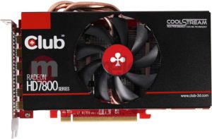 Karta graficzna Club 3D HD7870 Eyefinity 6 2GB GDDR5 1000/4800 (CGAX-7876M6) 2