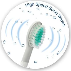 Szczoteczka Rio Szczoteczka soniczna DCIT Biała + Irygator 3